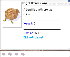 Bag of Bronze Coins | item ID: 672